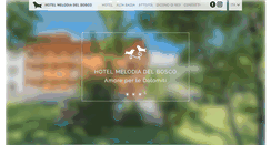 Desktop Screenshot of melodiadelbosco.it